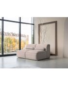 Flex Felix kleine 2-zitsbank donkerbeige - 152x96x70 cm