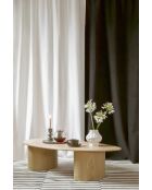 Mesita de roble Miuf - 128x67x32 cm