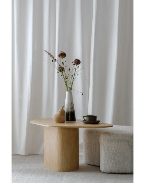 Tavolino Miuf in rovere - 92x52x42 cm