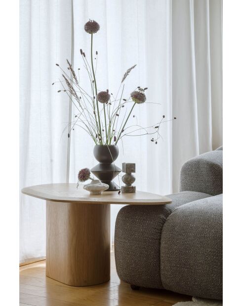 Tavolino Miuf in rovere - 92x52x42 cm