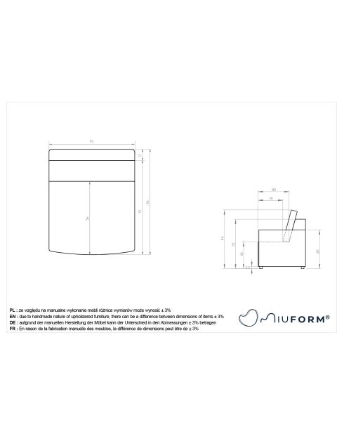 Lulu Green Chauffeur für 1 Person, 96 x 96 x 94 cm