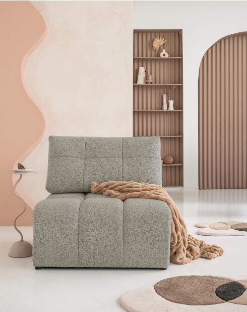 Lulu Grey Chauffeur mit 1 Sitzen - 96x96x94 cm