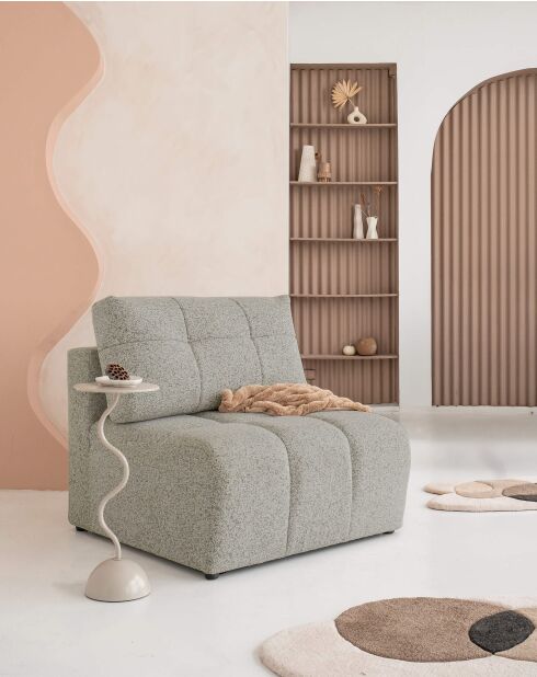 Lulu Grey Chauffeur mit 1 Sitzen - 96x96x94 cm