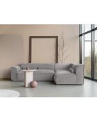 Festes L-Ecksofa, rechts Flex Felix Gray - 265x169x70 cm