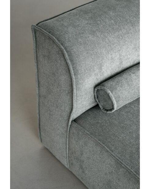Festes L-Ecksofa, rechts Flex Felix Olive- 265x169x70 cm