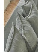 Omkeerbare hoekbank Lazy Lukka, omkeerbaar, lichtgrijs, 253x155x85 cm