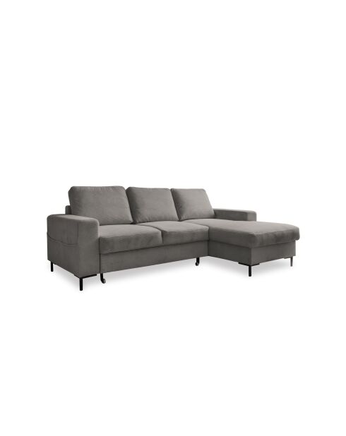 Lofty Lilly Ecksofa, wandelbar, rechtwinklig, 236 x 148 x 84 cm, hellgrau
