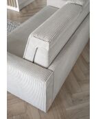 Sofá convertible Lucky Lucy de 2 plazas beige- 168x88x90 cm