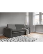 Wilson 3-Sitzer-Ausziehsofa, dunkelgrau, 237 x 97 x 90 cm
