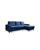 Lofty Lilly Ecksofa, umwandelbar, rechtwinklig, marineblau, 236 x 148 x 84 cm
