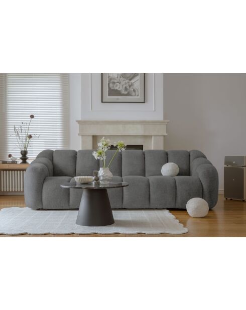 Feste Sofaschale für 3,5/4 Personen, Grau, 260 x 109 x 75 cm