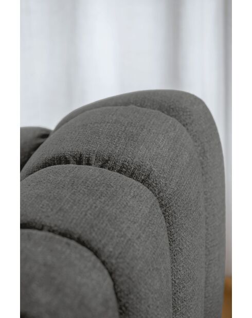 Feste Sofaschale für 3,5/4 Personen, Grau, 260 x 109 x 75 cm