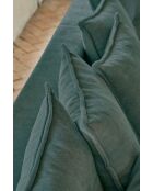 Lazy Lukka Turquoise Lazy Lukka Türkis U-Ecksofa, umwandelbar, rechtwinklig, 320 x 191 x 85 cm