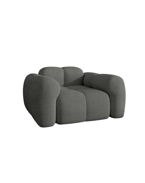 Fauteuil 1 Place Cloud Gris- 117x109x76 cm