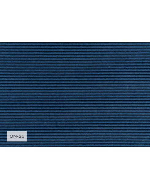 L Wandelbares rechtwinkliges Ecksofa Lofty Lilly Marineblau- 237 x 197 x 84 cm