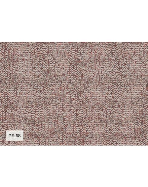 Divano Angolare Trasformabile S Left Lulu Red - 268x184x94 cm