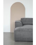 Festes U-Ecksofa, rechts Flex Felix Dunkelgrau - 337x265x70 cm