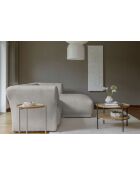 Gatsby Fixed M Ecksofa, rechts, hellgrau, 338 x 175 x 87 cm