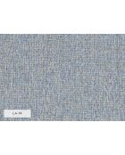 divano angolare 4pl sinistro convertibile Dazzling Daisy Light Blue- 260x166x77 cm