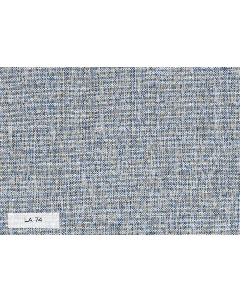 divano angolare 4pl sinistro convertibile Dazzling Daisy Light Blue- 260x166x77 cm