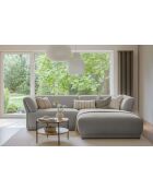 Gatsby Fixed S hoekbank rechts lichtgrijs - 280x173x87 cm