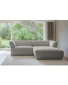 Gatsby Fixed S hoekbank rechts lichtgrijs - 280x173x87 cm