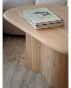 Mesita de roble Flo — 107x72x44 cm