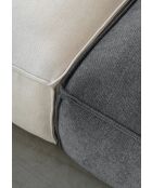 Festes Ecksofa XS, links Flex Felix Dunkelgrau- 244x154x70 cm
