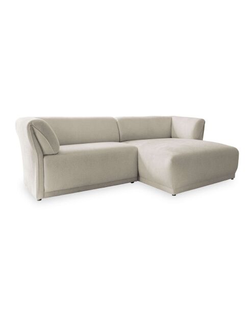 Gatsby Beige Fixed S hoekbank rechts - 280x173x87 cm