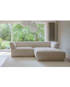 Gatsby Beige Fixed S hoekbank rechts - 280x173x87 cm