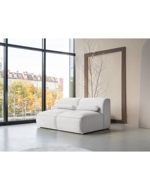 Petit canapé 2 places Flex Felix Beige- 152x96x70 cm