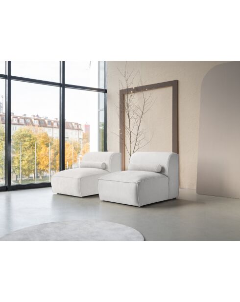 Petit canapé 2 places Flex Felix Beige- 152x96x70 cm