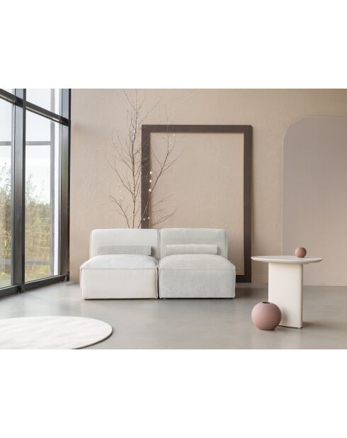 Petit canapé 2 places Flex Felix Beige- 152x96x70 cm