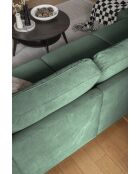 L-MAX Omvormbare hoekbank linkerhoek Lofty Lilly Emerald Green- 304x197x84 cm