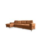 S-MAX Wandelbares Ecksofa linke Ecke Lofty Lilly Brick- 306x150x84 cm