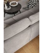 L-MAX Wandelbares Ecksofa linke Ecke Lofty Lilly Taupe- 304x197x84 cm