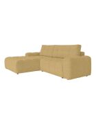 Wandelbares Ecksofa S Left Lulu Gelb - 268x184x94 cm