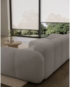 Festes Ecksofa S, links Cloud Hellgrau- 248x160x76 cm
