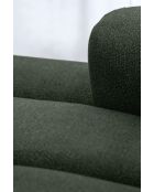 Sofá angular fijo S Left Shell Verde oscuro - 255x165x75 cm