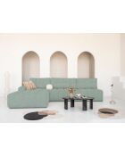 S-MAX Ecksofa, links, Lulu Green, 338 x 184 x 94 cm