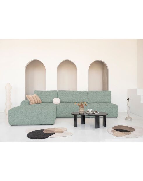 S-MAX hoekbank omvormbaar links Lulu groen- 338x184x94 cm