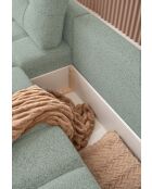 S-MAX Ecksofa, links, Lulu Green, 338 x 184 x 94 cm