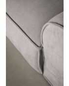 Festes L-Ecksofa, links; Flex Felix Gray - 265x169x70 cm