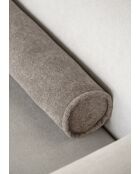 Festes Ecksofa XS, links Flex Felix Dunkelbeige- 244x154x70 cm