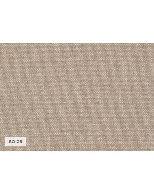 Festes Ecksofa XS, links Flex Felix Dunkelbeige- 244x154x70 cm