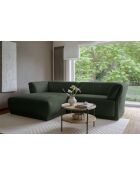 Festes Ecksofa S Left Gatsby Dunkelgrün - 280x173x87 cm