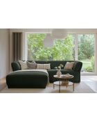 Festes Ecksofa S Left Gatsby Dunkelgrün - 280x173x87 cm
