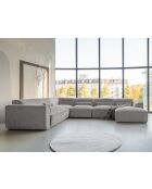 Festes U-Ecksofa, links Flex Felix Gray- 337x265x70 cm