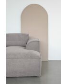 Festes U-Ecksofa, links Flex Felix Gray- 337x265x70 cm