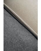 Fixiertes M-Ecksofa, rechts Flex Felix Dunkelgrau - 340x154x70 cm